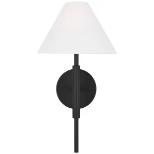Drew & Jonathan Scott Porteau Wall Sconce by Visual Comfort Studio Midnight Black by Visual Comfort & Co - Studio, a Wall Lighting for sale on Style Sourcebook