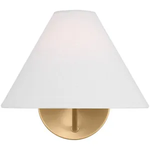 Drew & Jonathan Scott Burke Wall Sconce by Visual Comfort Studio Satin Brass by Visual Comfort & Co - Studio, a Wall Lighting for sale on Style Sourcebook