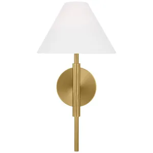 Drew & Jonathan Scott Porteau Wall Sconce by Visual Comfort Studio Satin Brass by Visual Comfort & Co - Studio, a Wall Lighting for sale on Style Sourcebook