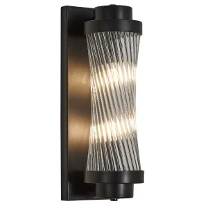 Nora Living Delaware 2 Light Wall Light Satin Brass by Nora Living, a Outdoor Lighting for sale on Style Sourcebook