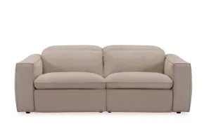 Abode Fabric 3 Seat Recliner Sofa, Austin Coffee, by Lounge Lovers by Lounge Lovers, a Sofas for sale on Style Sourcebook