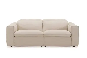 Abode Fabric 3 Seat Recliner Sofa, Como Natural, by Lounge Lovers by Lounge Lovers, a Sofas for sale on Style Sourcebook
