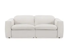 Abode Fabric 3 Seat Recliner Sofa, Grey, by Lounge Lovers by Lounge Lovers, a Sofas for sale on Style Sourcebook