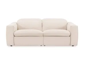 Abode Fabric 3 Seat Recliner Sofa, Havana Natural, by Lounge Lovers by Lounge Lovers, a Sofas for sale on Style Sourcebook