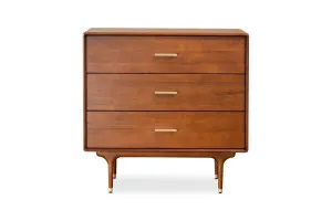 Manhattan Dresser, Walnut, by Lounge Lovers by Lounge Lovers, a Dressers & Chests of Drawers for sale on Style Sourcebook