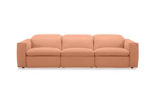 Abode Fabric 4 Seat Recliner Sofa, Florence Clay, by Lounge Lovers by Lounge Lovers, a Sofas for sale on Style Sourcebook