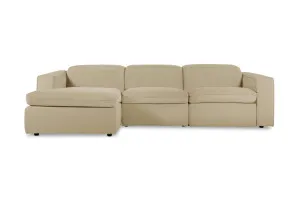 Abode Fabric Recliner Left Chaise Sofa, Florence Green, by Lounge Lovers by Lounge Lovers, a Sofas for sale on Style Sourcebook