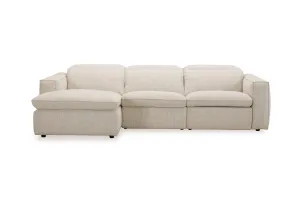 Abode Fabric Recliner Left Chaise Sofa, Vue Sand, by Lounge Lovers by Lounge Lovers, a Sofas for sale on Style Sourcebook