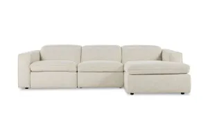Abode Fabric Recliner Right Chaise Sofa, Vue Sand, by Lounge Lovers by Lounge Lovers, a Sofas for sale on Style Sourcebook