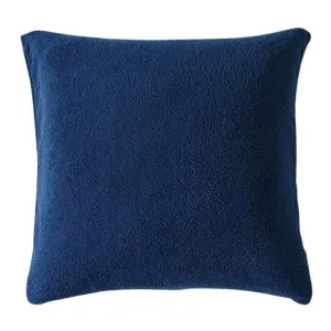 Morgan and Reid Midnight Blue Snuggle Fleece European Pillowcase Pair by null, a Cushions, Decorative Pillows for sale on Style Sourcebook