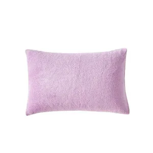 Morgan and Reid Calm Lavender Snuggle Fleece Pillowcase Pair by null, a Pillow Cases for sale on Style Sourcebook