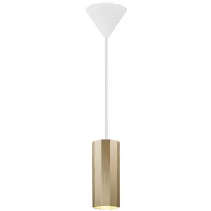 Nordlux Alanis 1 Light Pendant Brass by Nordlux, a Pendant Lighting for sale on Style Sourcebook