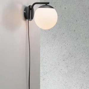 Nordlux Grant Wall Light Black by Nordlux, a Wall Lighting for sale on Style Sourcebook