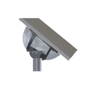 Angled 38° Ceiling Kit for Hunter Pacific Ceiling Fans with 26mm Diameter Downrod Brushed Aluminium by Hunter Pacific, a Ceiling Fans for sale on Style Sourcebook