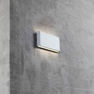 Nordlux Kinver Small LED Up and Down Wall Light White by Nordlux, a Wall Lighting for sale on Style Sourcebook