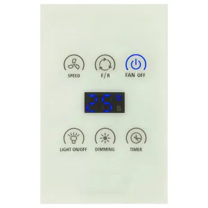 Hunter Pacific DC Wall Controller White 9 Speed by Hunter Pacific, a Ceiling Fans for sale on Style Sourcebook