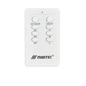 Martec Premier RF Slimline Remote Control Kit White by Martec, a Ceiling Fans for sale on Style Sourcebook