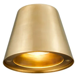 Nordlux Aleria Outdoor Wall Light Brass by Nordlux, a Outdoor Lighting for sale on Style Sourcebook