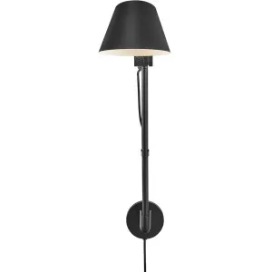Nordlux Stay Adjustable Wall Light Black by Nordlux, a Outdoor Lighting for sale on Style Sourcebook