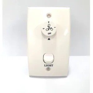 Wall Controller With 3 Speeds and Light Switch 2.0?F and 3.5?F Microfarad PACK OF 20 by Mercator, a Ceiling Fans for sale on Style Sourcebook
