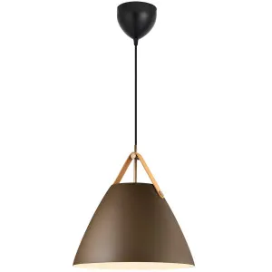 Nordlux Strap Medium Pendant Beige by Nordlux, a Pendant Lighting for sale on Style Sourcebook
