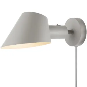 Nordlux Stay Wall Light Grey by Nordlux, a Outdoor Lighting for sale on Style Sourcebook
