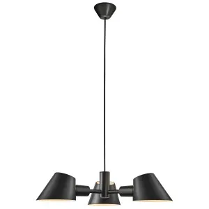 Nordlux Stay 3 Light Pendant Black by Nordlux, a Pendant Lighting for sale on Style Sourcebook