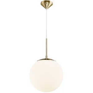 Nordlux Grant 1 Light Pendant Medium by Nordlux, a Pendant Lighting for sale on Style Sourcebook