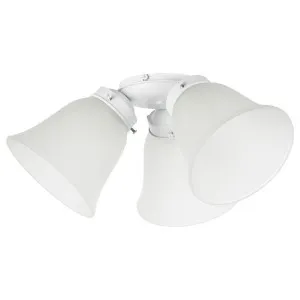 Eglo Waikiki 3 Light Kit Only White by Eglo, a Ceiling Fans for sale on Style Sourcebook