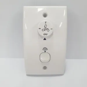 Wall Controller With 3 Speeds and Light Switch 1.6?F and 3.3?F Microfarad Single by Mercator, a Ceiling Fans for sale on Style Sourcebook