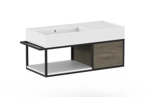 Antonio Metal Frame Vanity, Wall Hung by ADP, a Vanities for sale on Style Sourcebook