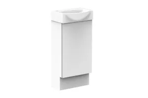 Tiny Semi-Recessed Vanity, Floor Mount by ADP, a Vanities for sale on Style Sourcebook