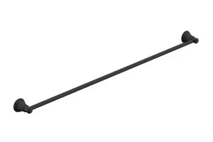 Eternal Single Towel Rail 900 Matte Black by ADP, a Towel Rails for sale on Style Sourcebook