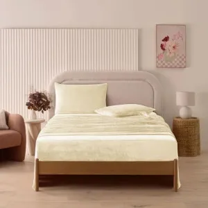 Morgan and Reid Winter Microplush Sheet Set by null, a Sheets for sale on Style Sourcebook