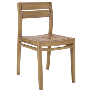 Amazon 43x55x80cm Teak Dining Chair, Natural by null, a Outdoor Chairs for sale on Style Sourcebook