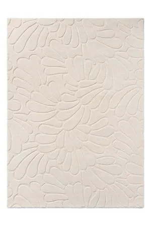 Laura Ashley Coleby Petals Ivory Cream 078809 by Laura Ashley, a Contemporary Rugs for sale on Style Sourcebook