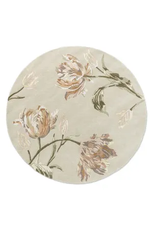 Laura Ashley Gosford Natural/Sage Green 081307 Round by Laura Ashley, a Contemporary Rugs for sale on Style Sourcebook