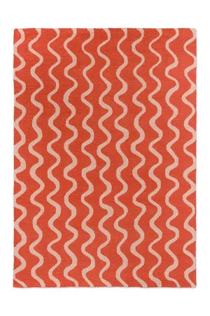 Scion Ribbon-Coral 124300 by Scion, a Contemporary Rugs for sale on Style Sourcebook