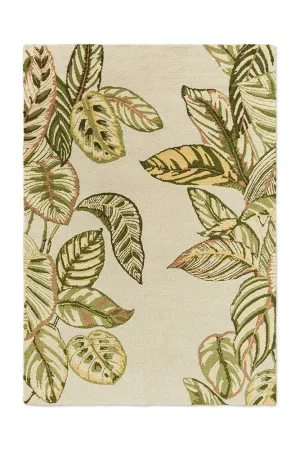 Sanderson Calathea Samphire Outdoor 445617 by Sanderson, a Contemporary Rugs for sale on Style Sourcebook