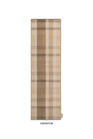 Brink & Campman Zona Cashew Block Stripe Outdoor 497501 Runner by Brink & Campman, a Contemporary Rugs for sale on Style Sourcebook