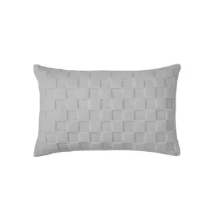 Morgan and Reid Checkered Silver Snuggle Fleece Pillowcase Pair by null, a Pillow Cases for sale on Style Sourcebook