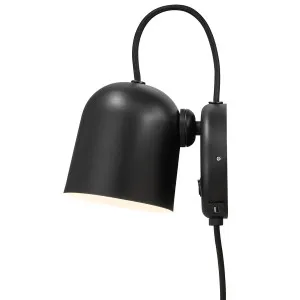 Nordlux Angle Adjustable Wall Light Black by Nordlux, a Outdoor Lighting for sale on Style Sourcebook