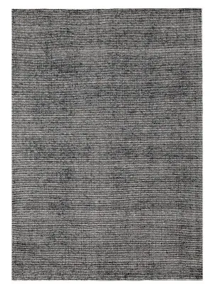 Jena Midnight Blue and White Hand Loomed Cotton Rug by Miss Amara, a Contemporary Rugs for sale on Style Sourcebook