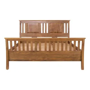 Mango Creek Queen Bed Frame in Clear Lacquer by OZ Design, a Beds & Bed Frames for sale on Style Sourcebook