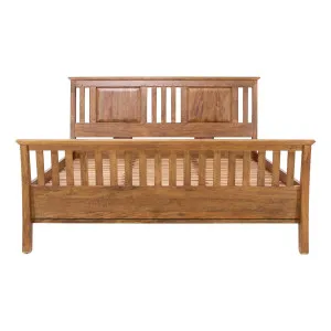 Mango Creek King Bed Frame in Clear Lacquer by OZ Design, a Beds & Bed Frames for sale on Style Sourcebook