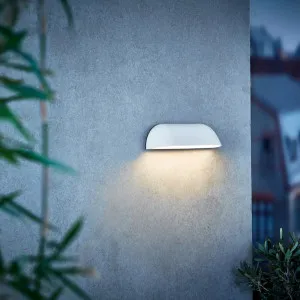 Nordlux Front Small LED Wall Light White by Nordlux, a Outdoor Lighting for sale on Style Sourcebook