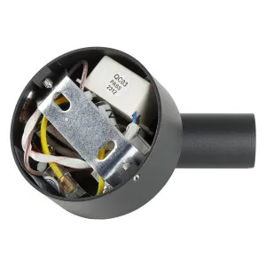 Ideal Lux Bean LED Wall Light Black by Ideal Lux, a Outdoor Lighting for sale on Style Sourcebook