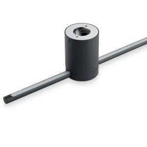 Ideal Lux Essence Large LED Wall Light Black by Ideal Lux, a Outdoor Lighting for sale on Style Sourcebook