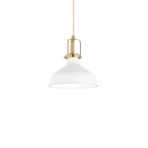 Ideal Lux Eris-1 Small Pendant White by Ideal Lux, a Pendant Lighting for sale on Style Sourcebook