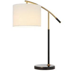 Telbix Cruz Table Lamp Black by Telbix, a Table & Bedside Lamps for sale on Style Sourcebook